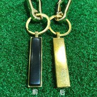 7.8 黑金皇实心附身牌