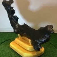 7.6.1 黑金皇高端風水藝術品 (高18cm x 闊 23cm)